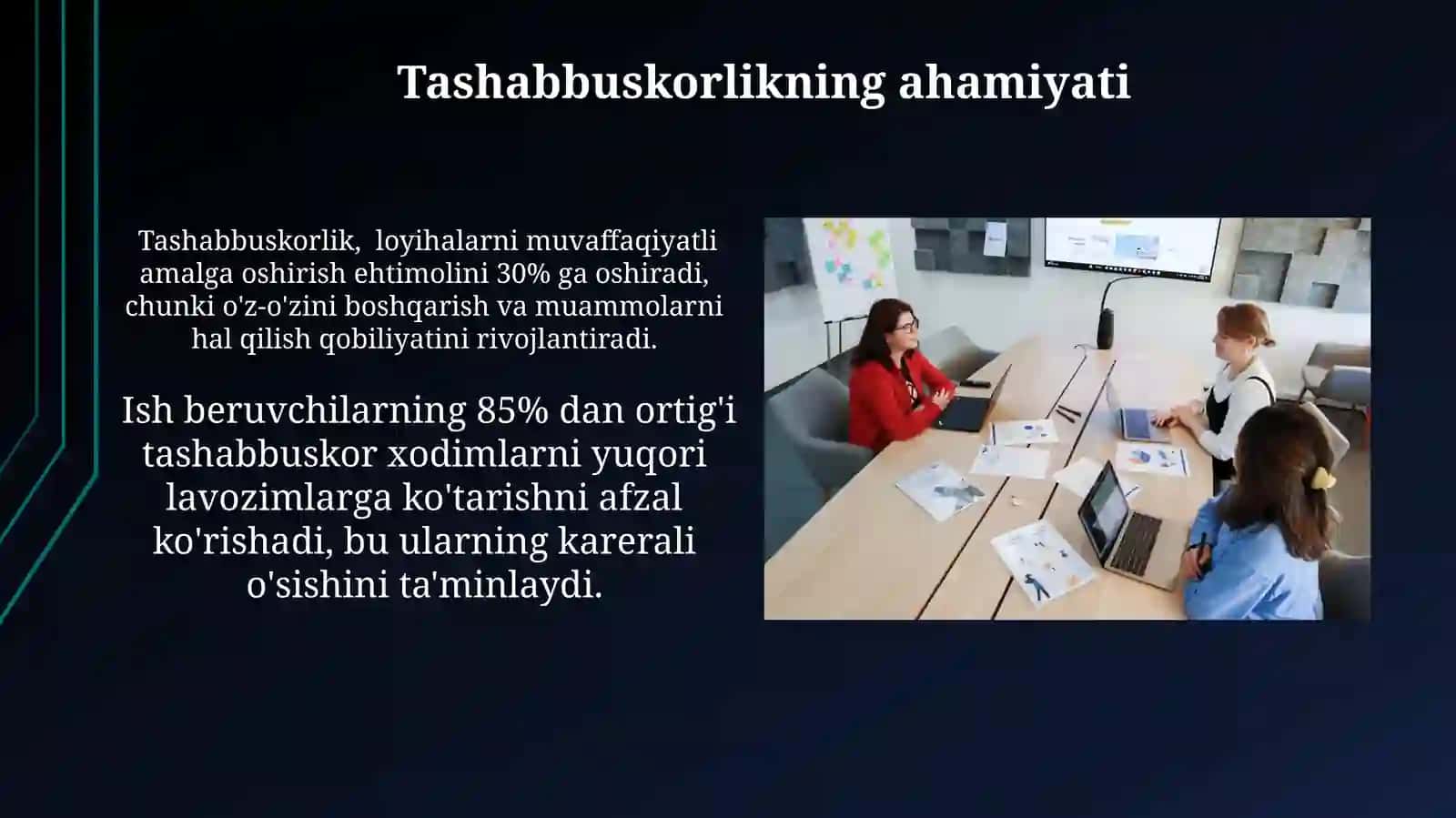 Kasbiy faoliyatda tashabbuskorlik va tadbirkorlik ko‘nikmalar 4