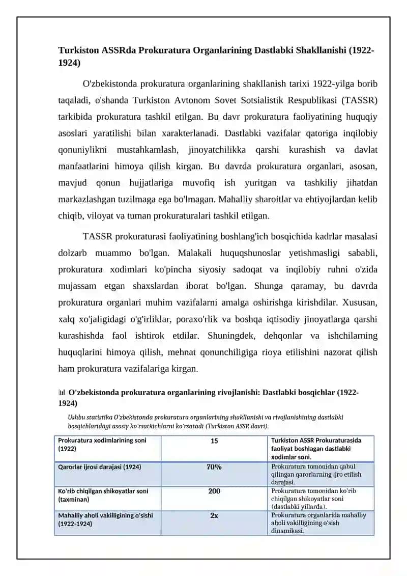 O'zbekistonda prokuratura organlarining rivojlanishi 4