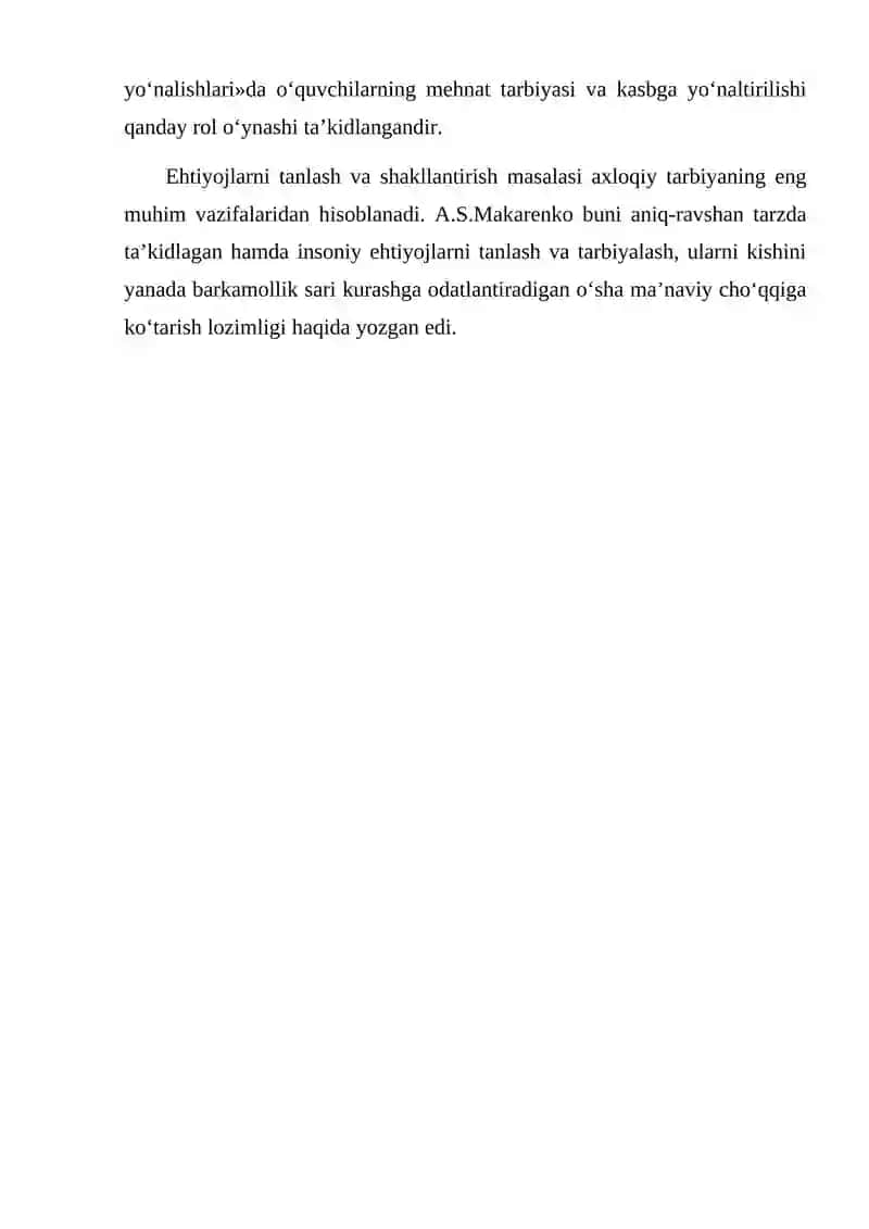 Faoliyat va motivlar, faoliyatning asosiy turlari 4