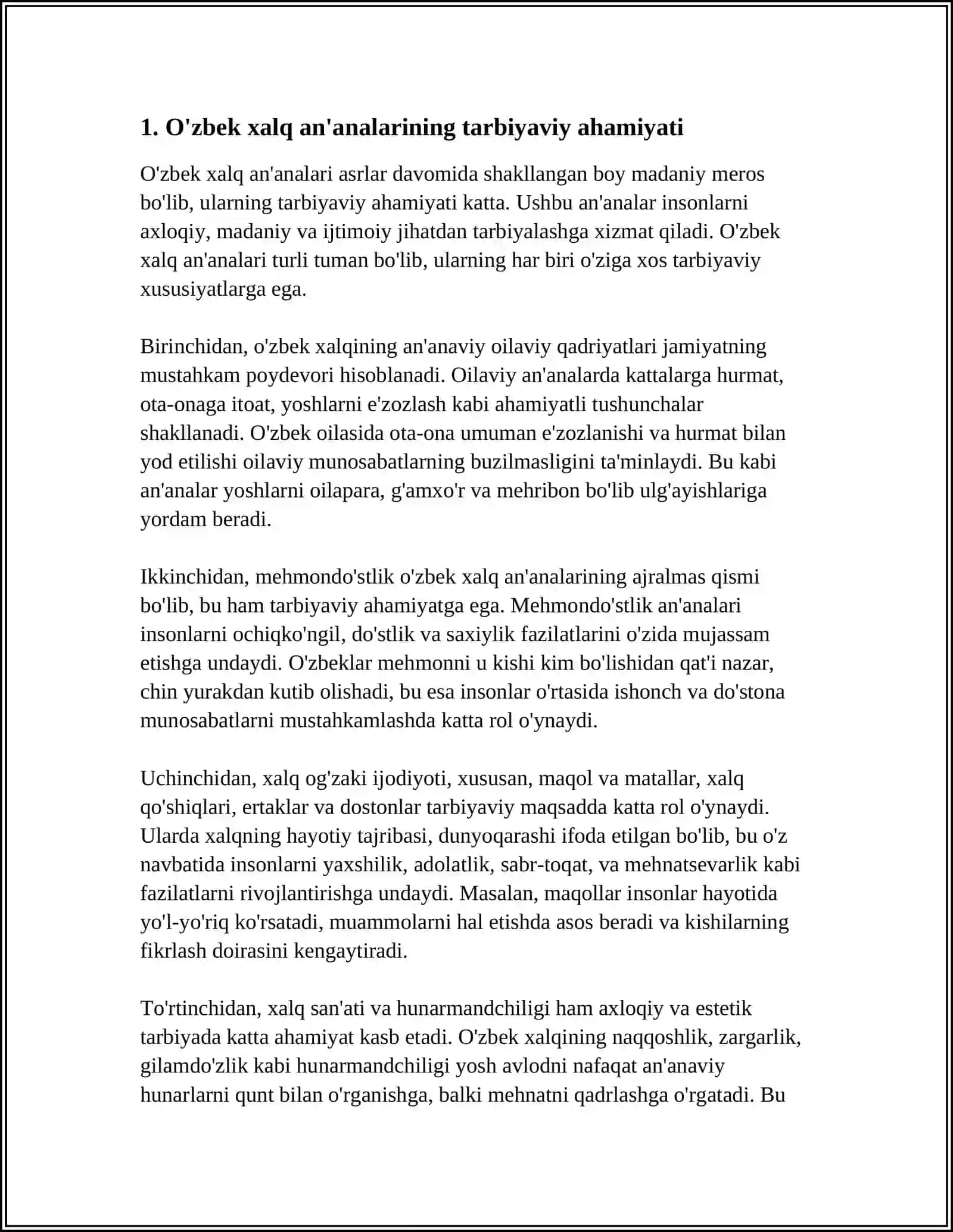 TARBIYAVIY TADBIRLARDA XALQ ANʼANALARIDAN FOYDALANISH 4