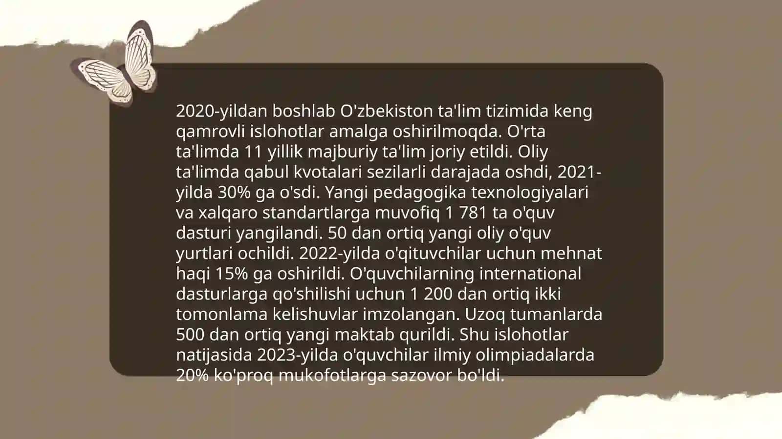 Oʻzbekistonda ijtimoiy oʻzgarishlar 4
