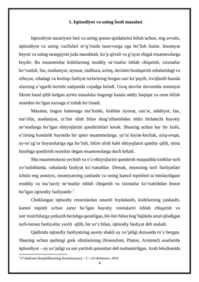 Iqtisod nazariyasining fan sifatida shakllanishi turli xil oqimlarning roli 4