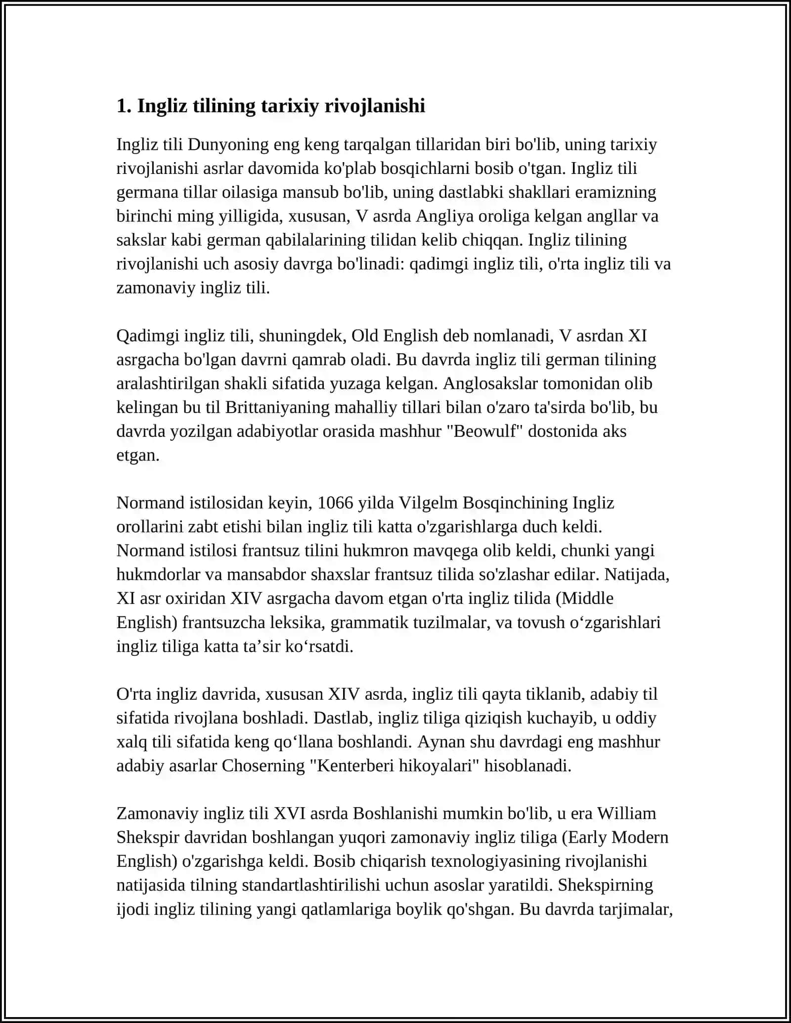 TERMEZ IQTISODIYOT VA SERVES UNVERSITETI - INGILIZ TILIDAN MUSTAQIL ISHI 4