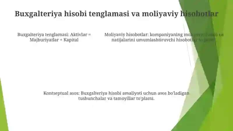 Bug'Alteriya Hisobining Konseptual Asoslari 4