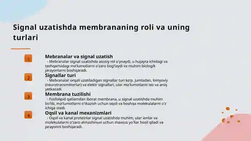 Mebranalar buzilishi va patologik jarayonlari 4