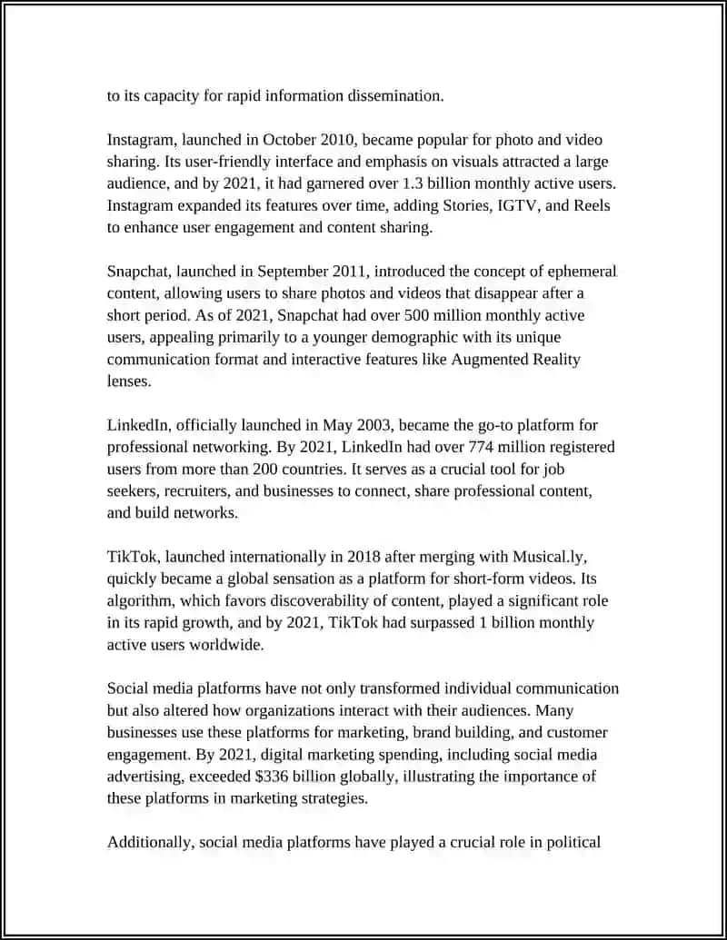 The Influence of Social Media on Modern Communication 4