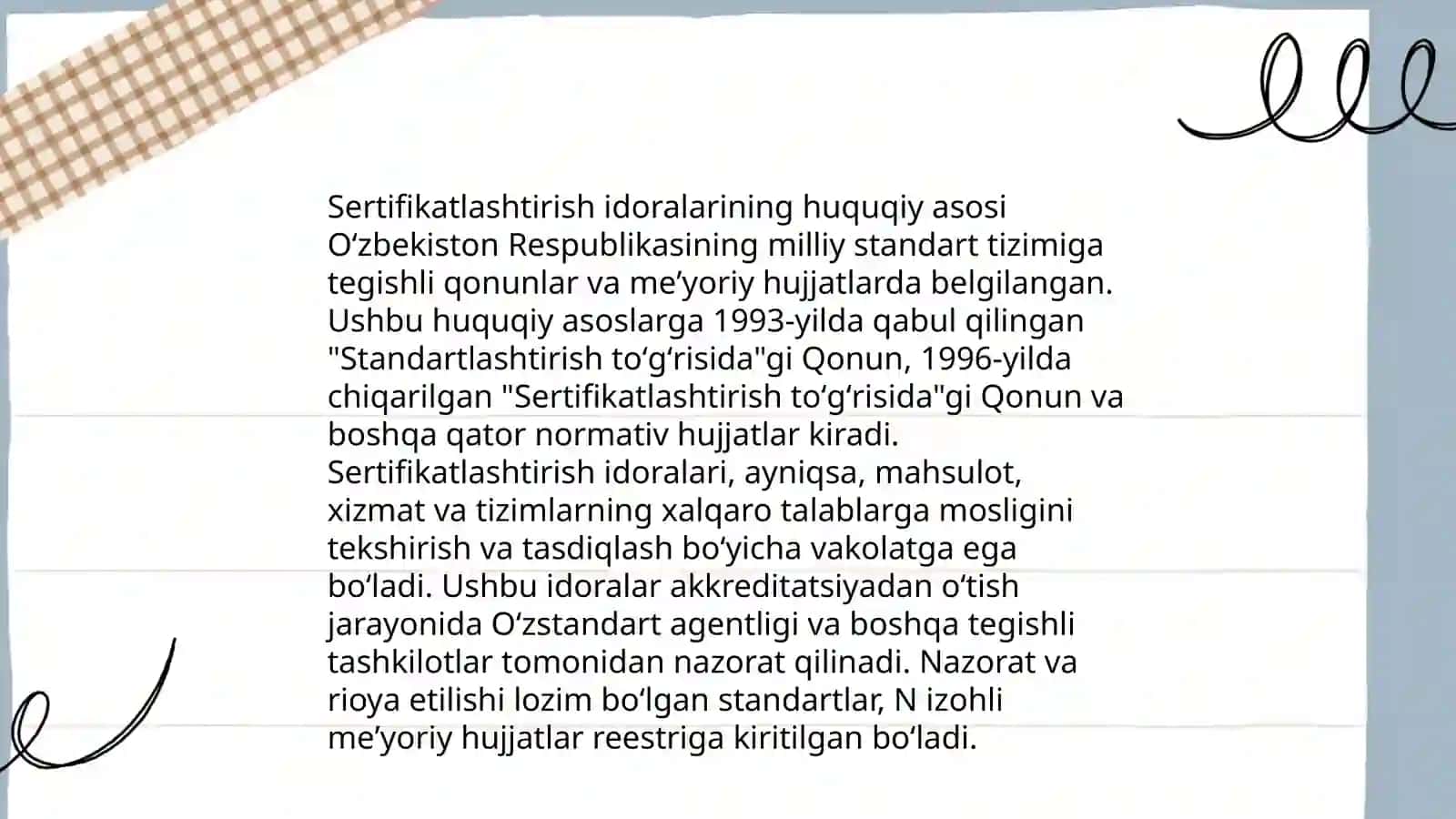 Sertifikatlashtirish tizimida qatnashuvchi idoralar masulyati 4