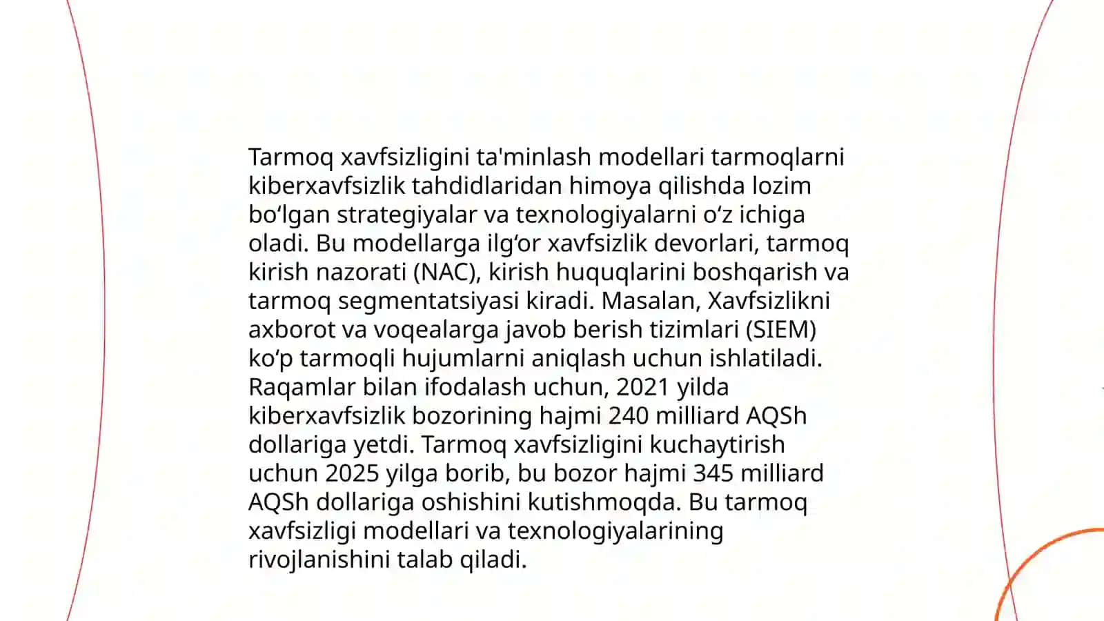 kiberxavfsizlikni mustahkamlash: Himoya tizimi modeli. loyiha ishi 4