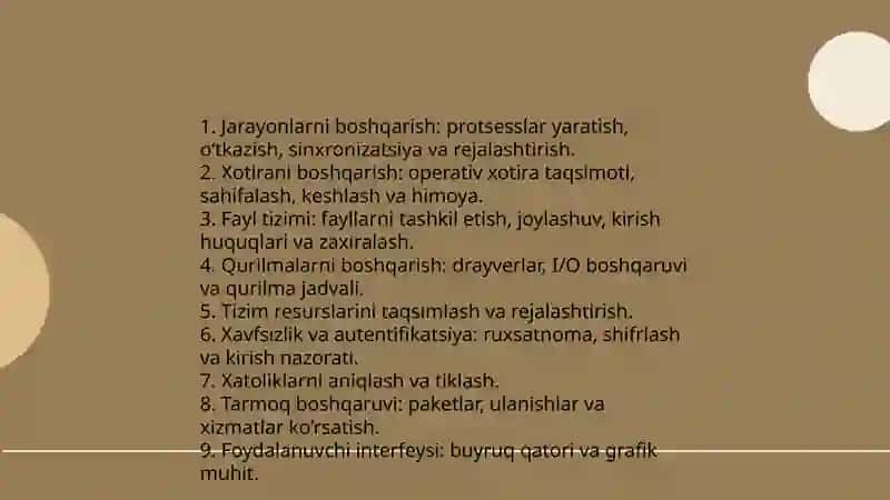 Operatsion tizimlar ularning turlari va vazifalari 4