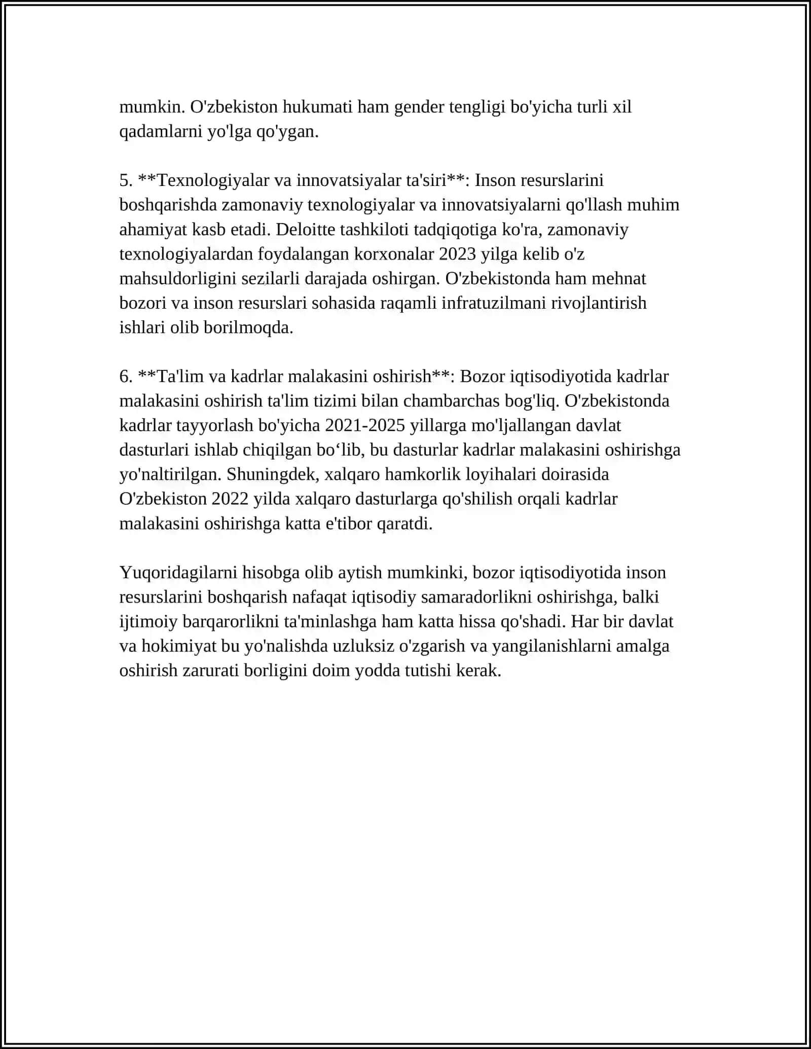 INSON RESURSLARINI BOSHQARISHNING XORIJIY TAJRIBALARI VA UNDAN O'ZBEKISTONDA IJODIY FOYDALANISH IMKONIYATLARI ALIEXPRESS MISOLIDA 4