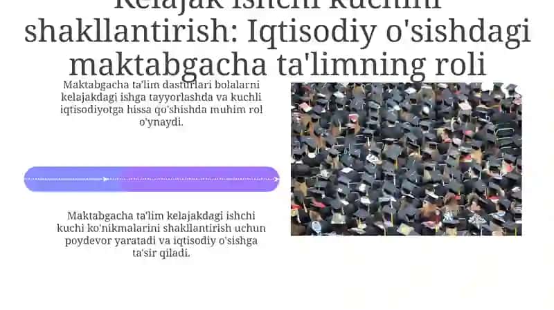 Maktabgacha ta’lim tashkilotlarida iqtisodiy va tadbirkorlik faoliyatining mehnat tarbiyasi bilan bog‘liqligi 4