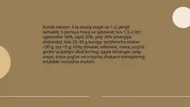 Turmush tarzi 4