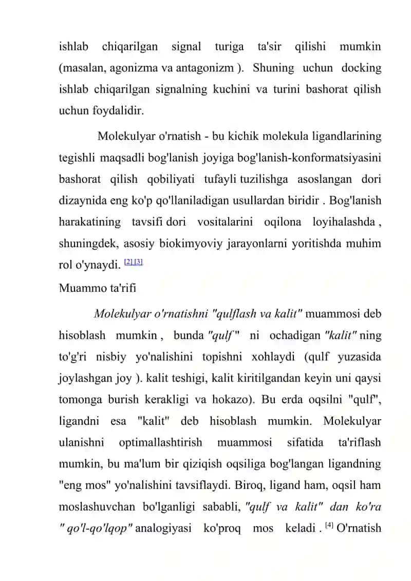 Molekulyar docking tarkibi 4