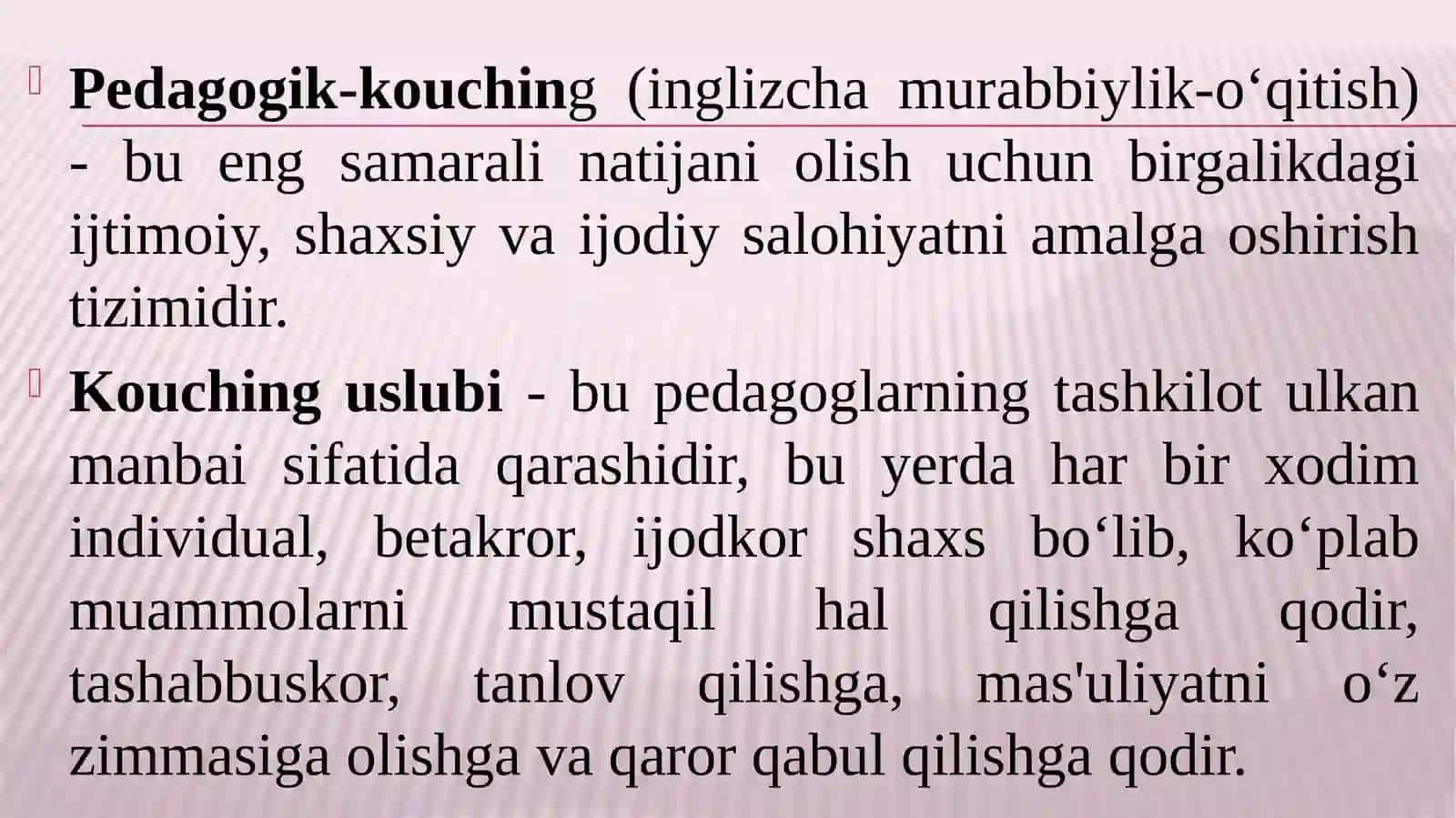 “Pedagogik-kouching hamkorligi” faoliyati. 4