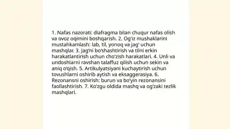 Diksiya, Intonatsiya Noverbal aloqa vositalari.Imo ishoralar.Mimika.Poza 4