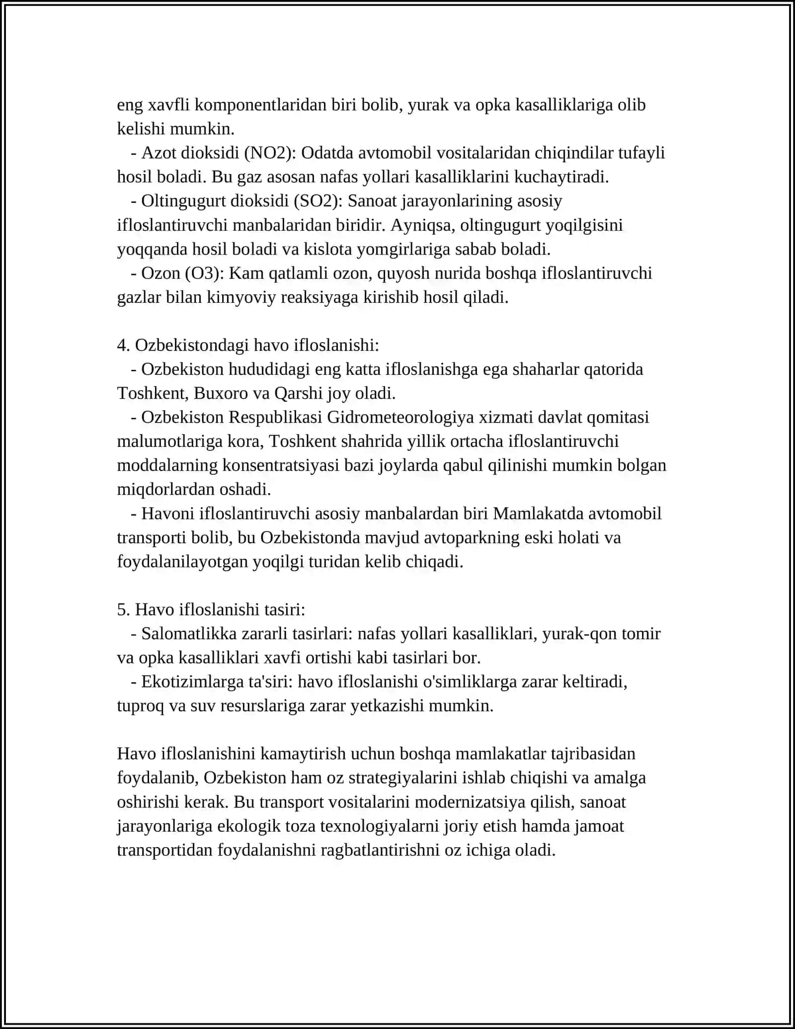 GIDROPNEVMAYURTMALAR FANIDAN LABORATORIYA SUV ZAXIRASI 4