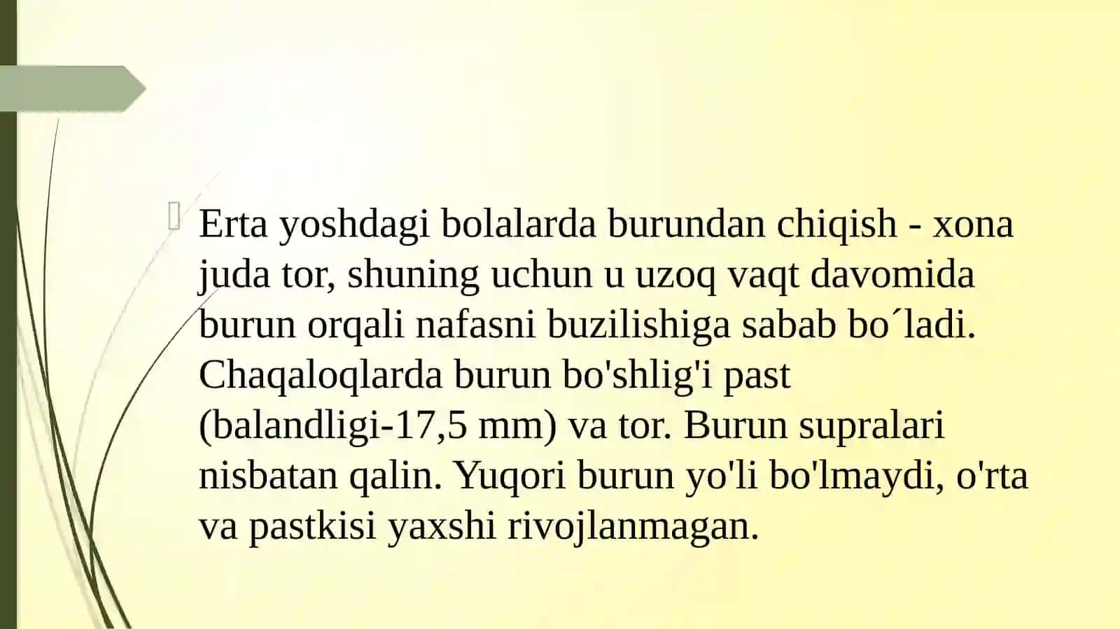 Bolalarda Nafas Olish Tizimining Anatomo-Fiziologik Xususiyatları 4