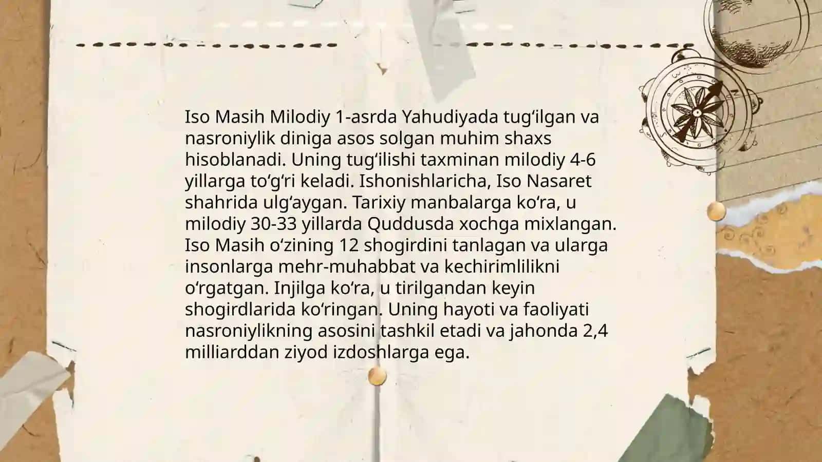 Xristianlik dini to'g'risida 4