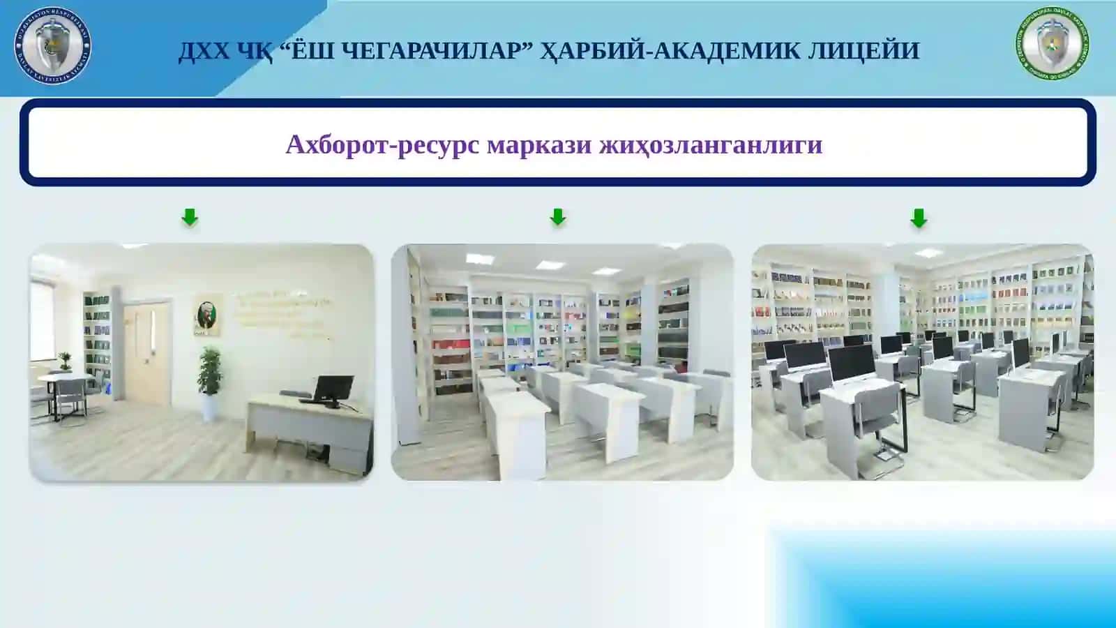 ДХХ ЧҚ “ЁШЧЕГАРАЧИЛАР”ҲАРБИЙ-АКАДЕМИКЛИЦЕЙИ 4
