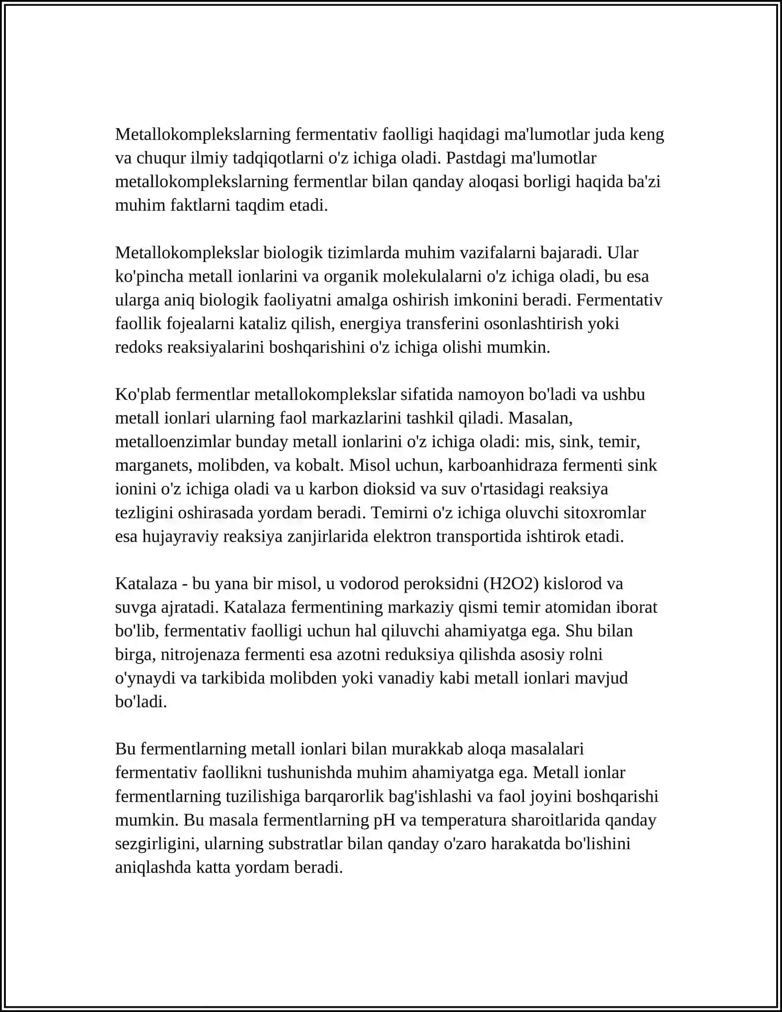 KOMPLEKS BIRIKMALAR BIOLOGIK FAOL BIRIKMALAR 4