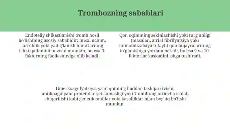 Hayvonlarda qon tomir trombozi 4