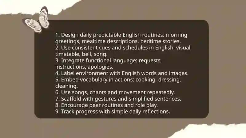Creating in English enviroment 4