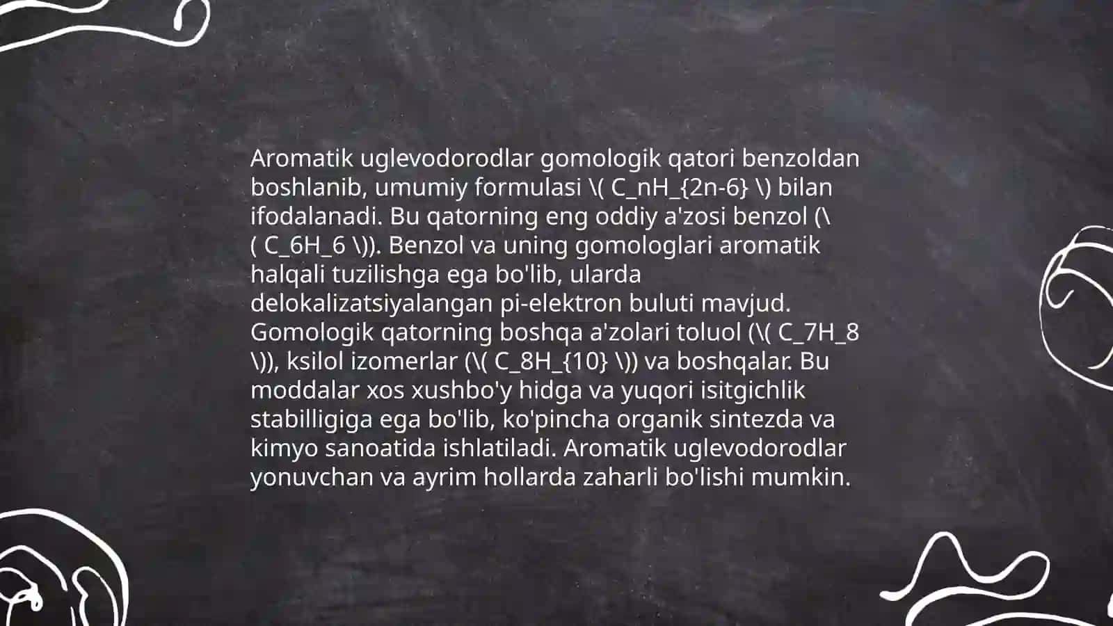 Benzol va uning tuzilishi 4