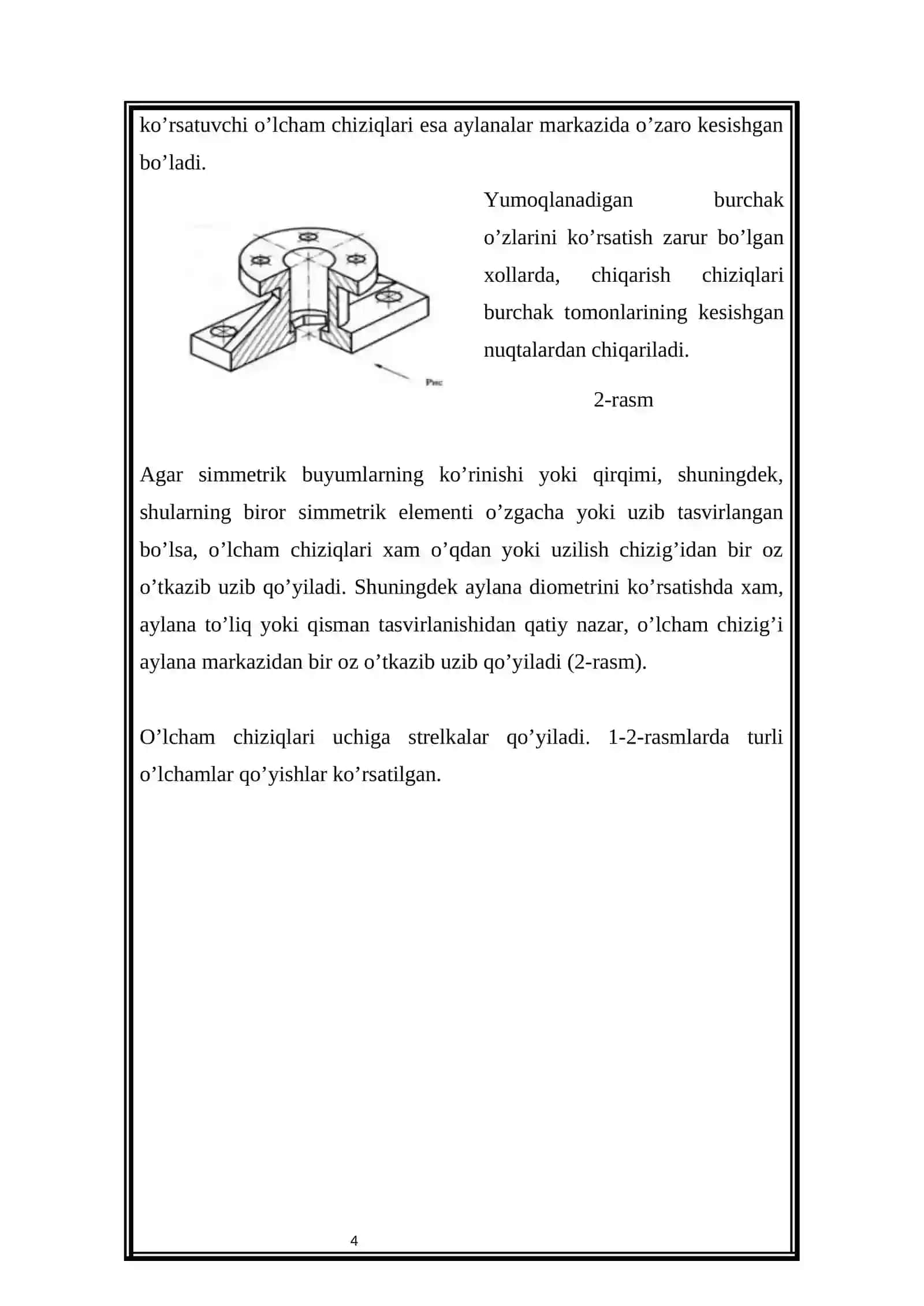 Konstruktorlik hujjatlarini ishlash 4