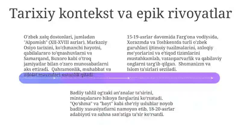 O'zbek xalq dostonlarini g'oyaviy va badiiy tahlil qilish 4