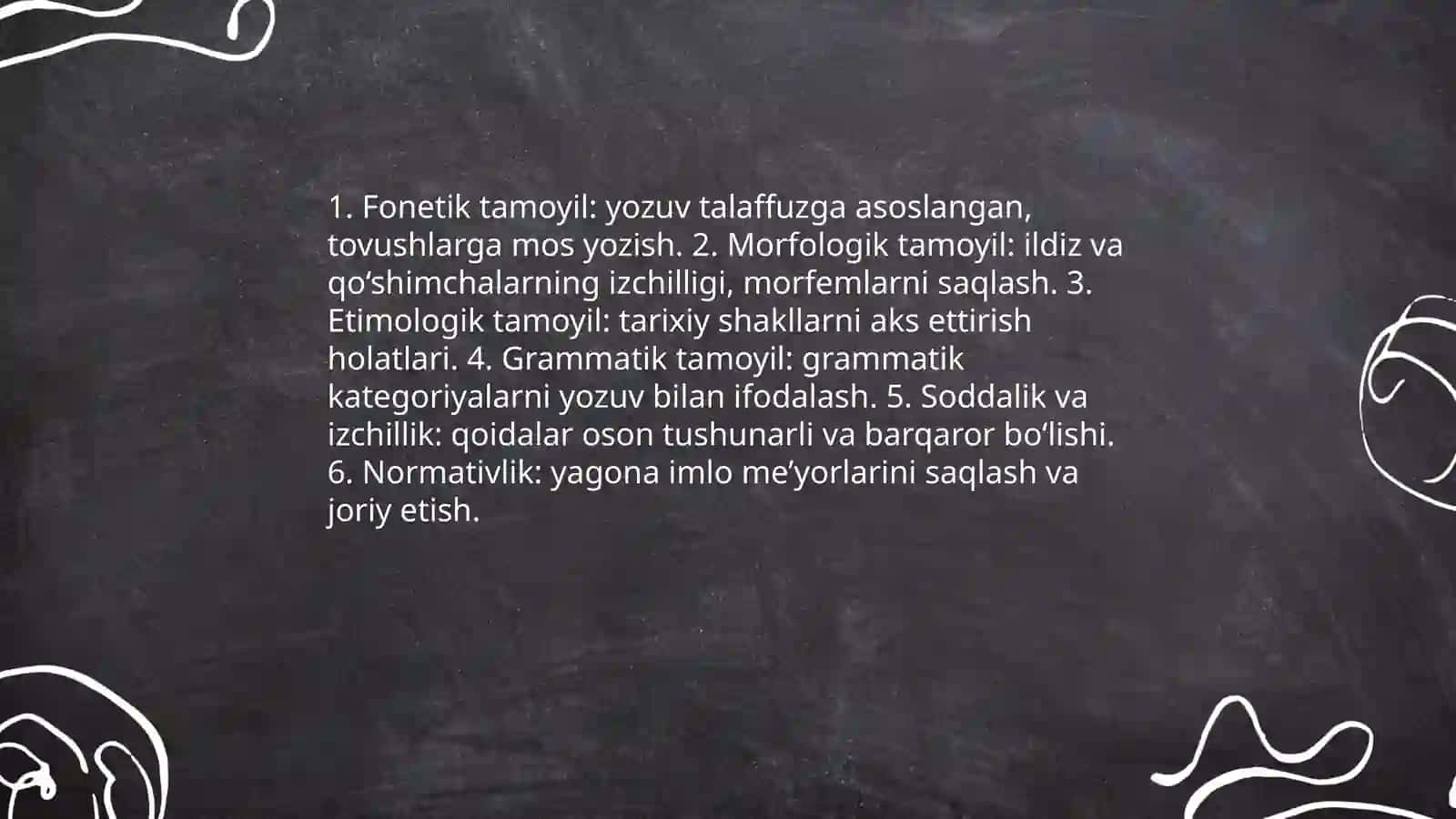 Imlo tamoyillari 4