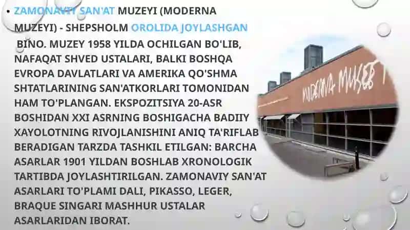 Mirzayeva Farangizning muzey shunoslik fanidantayyorlagan mustaqilish slayd taqdimoti 4
