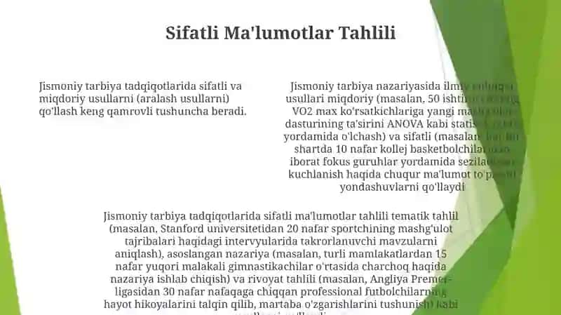 Jismoniy tarbiya nazariyasining ilmiy-tadqiqot metodlari 4