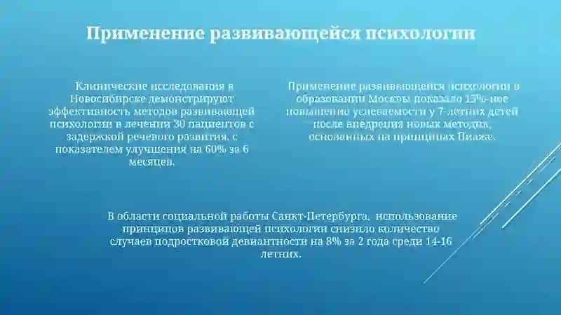 Психология развития как отрасль современной психологической науки 4