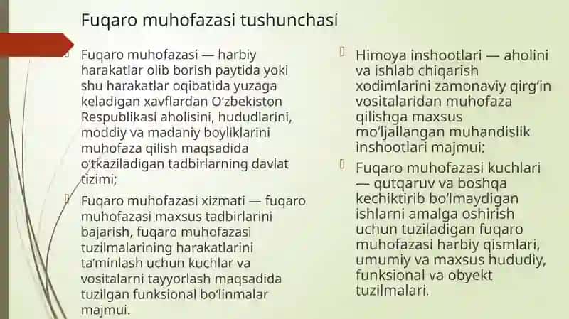 Fuqaro muhofazasining hozirgi zamon sharoitidagi vazifalari 4