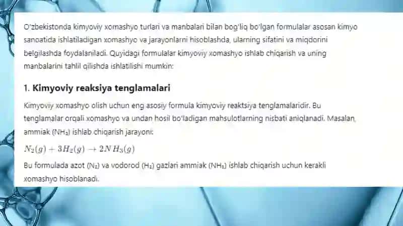 O'zbekistondakimyoviy xomashyo turlari va manbalari 4