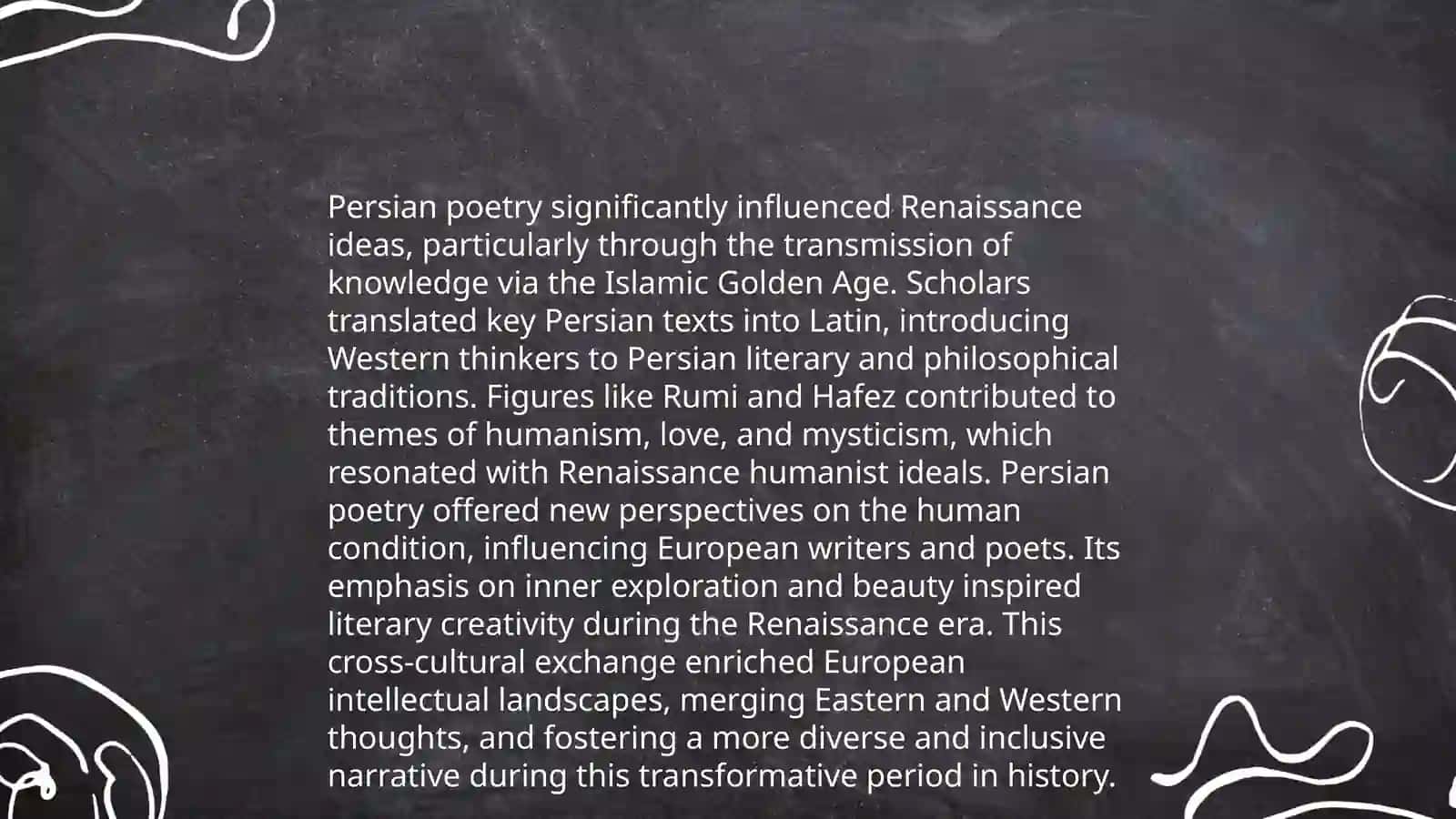 Eastern literature in the Renaissance 4