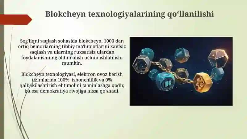 Blokcheyn Tizimi va Kriptovalyutalar 4
