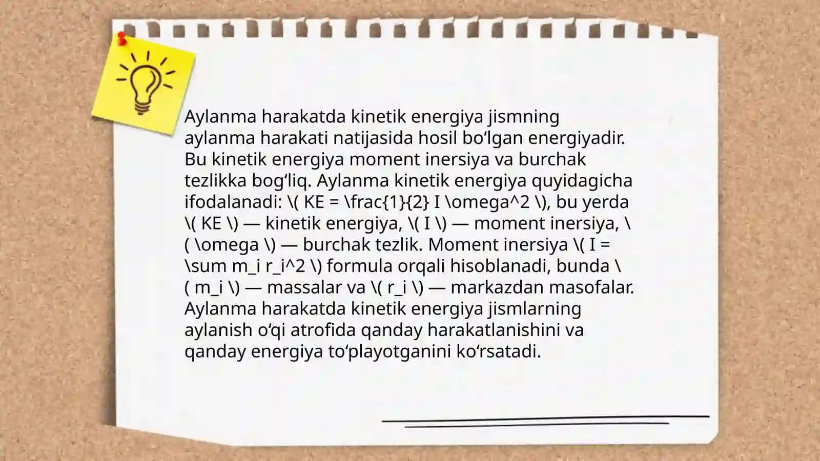 Energiyaning saqlanish qonuni 4