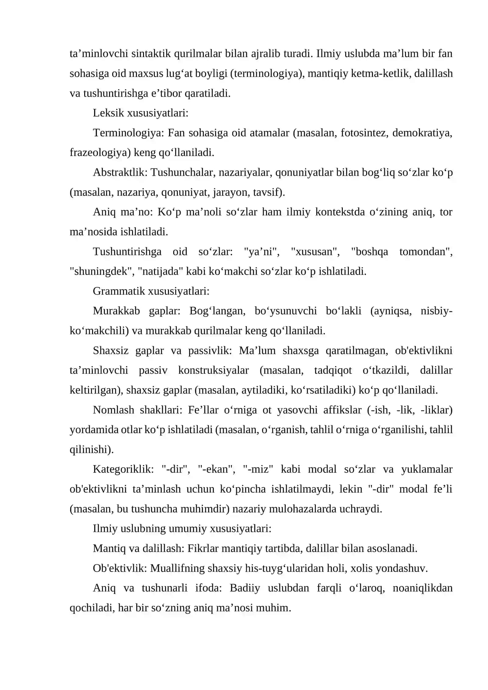 NOFILOLOGIK YO‘NALISH TALABALARI UCHUN O‘ZBEK TILI DARSLARIDA KOMMUNIKATIV YONDASHUVNING QO‘LLANILISHI 4
