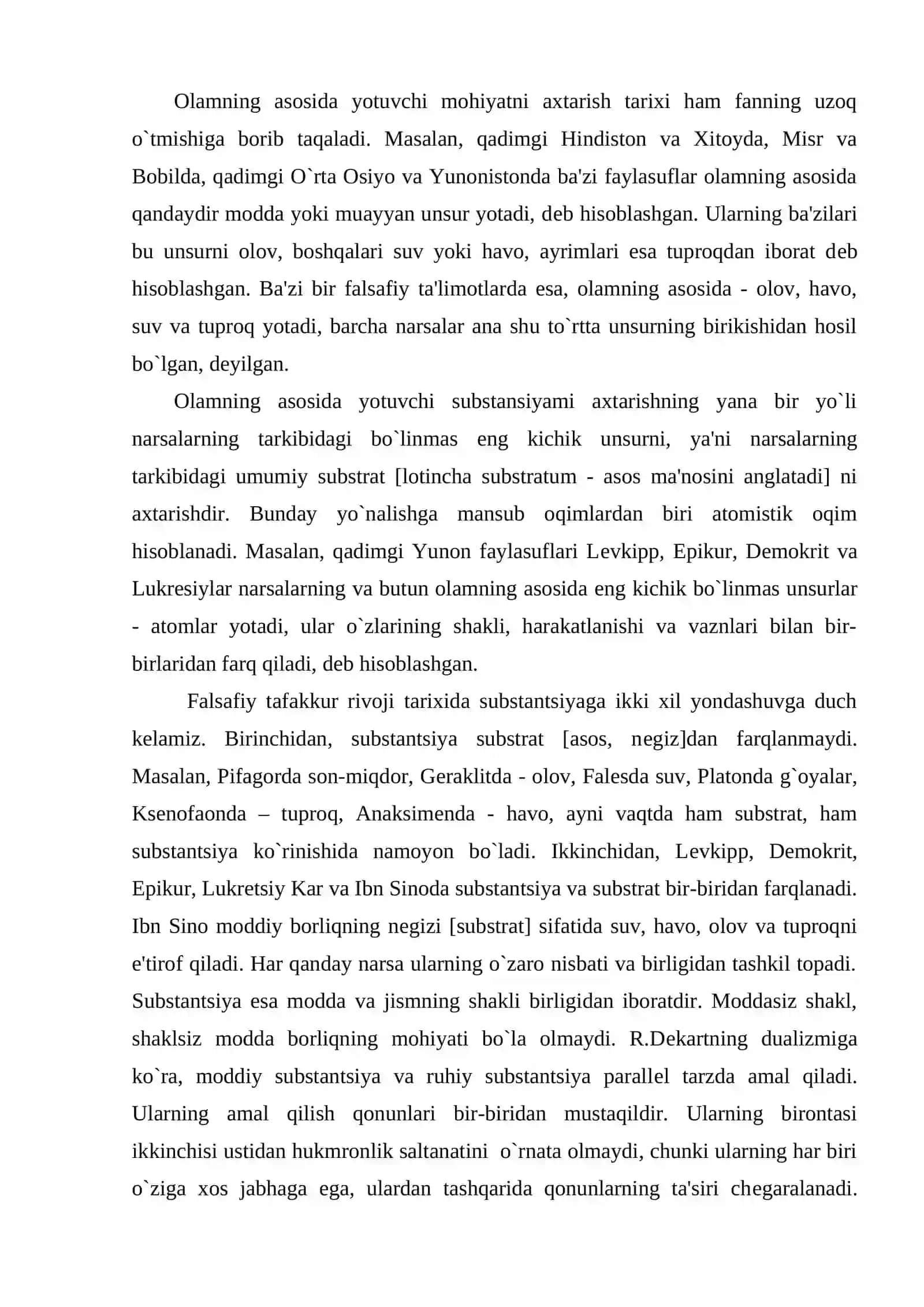 OLAMNING PAYDO BO’LISHI VA EVOLYUTSIYA TO’G’RISIDA TABIIY-ILMIY BILIMLAR 4