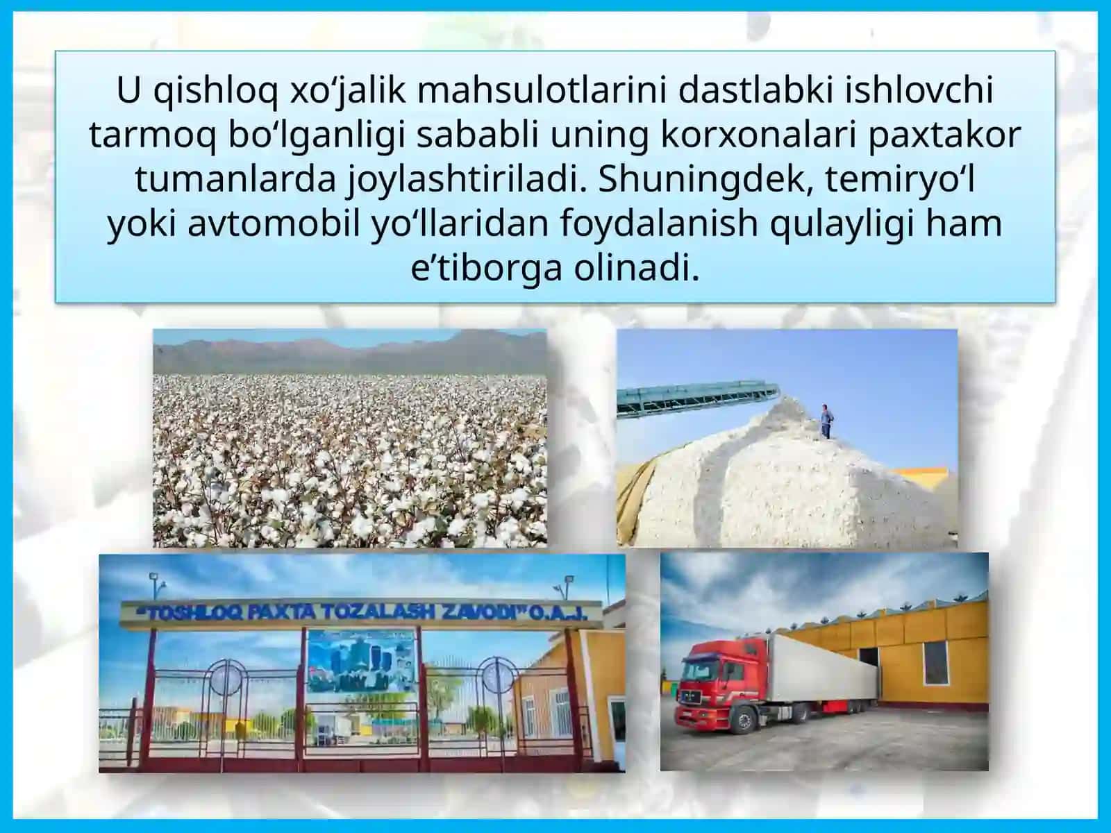 O’zbekiston yengil sanoati 4