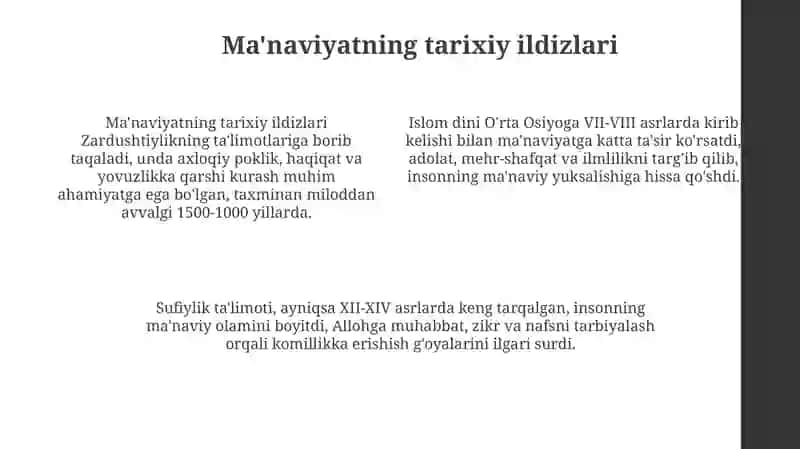 Ma'naviyati 4