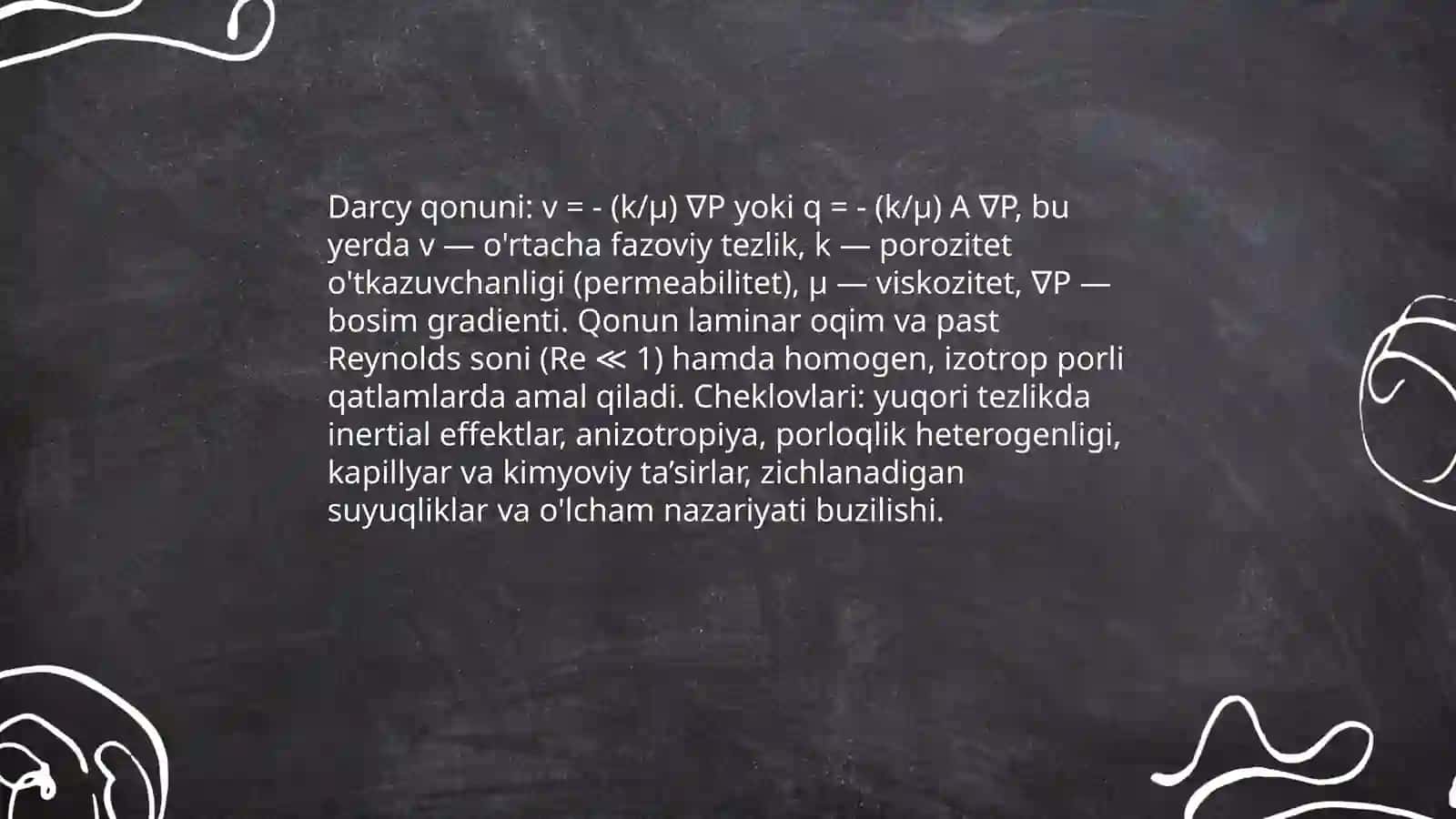 Suyuqliklarning donasimon qatlamdan utishi.Turli jinsli sistemalarni ajratish 4