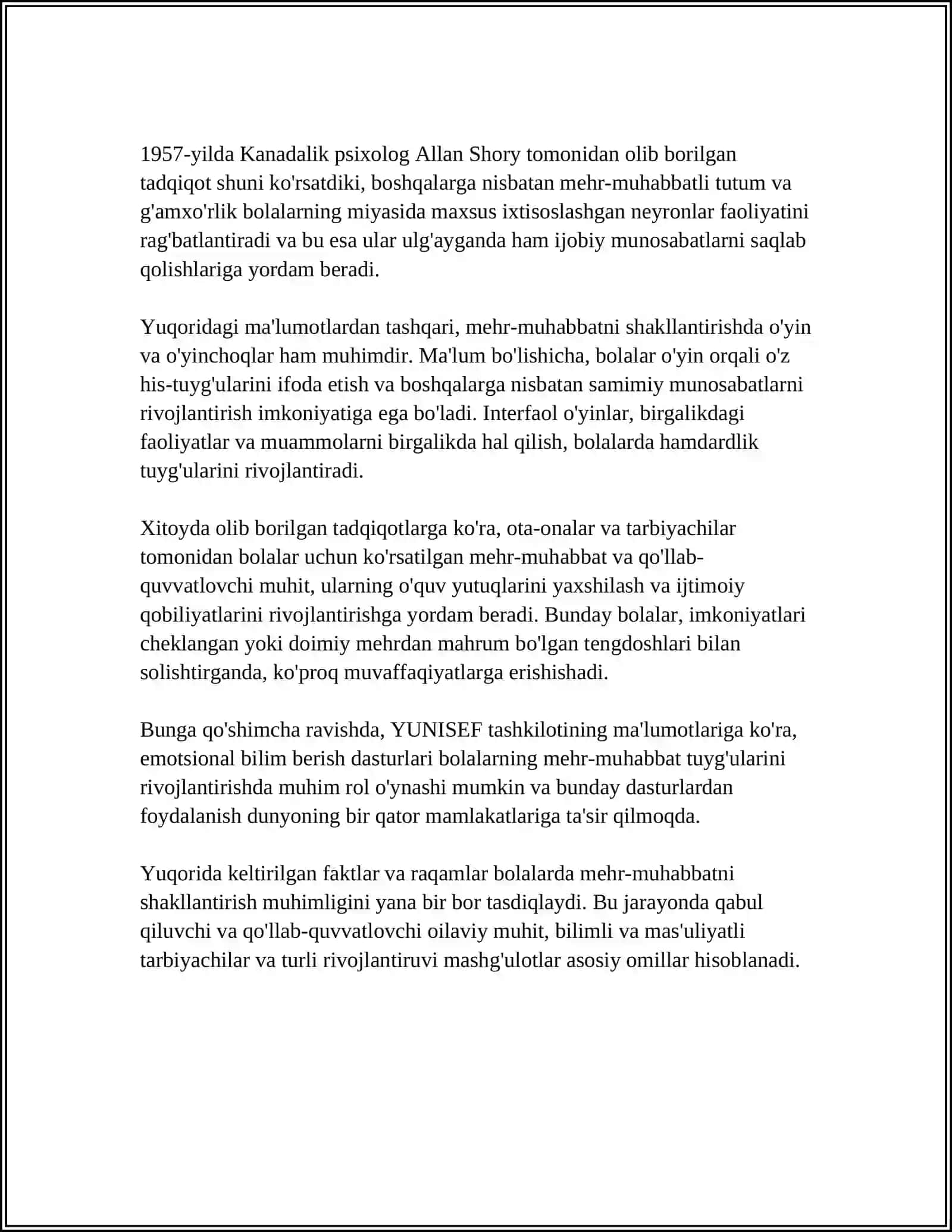 EGILUVCHANLIKNI TARBIYALASH 4