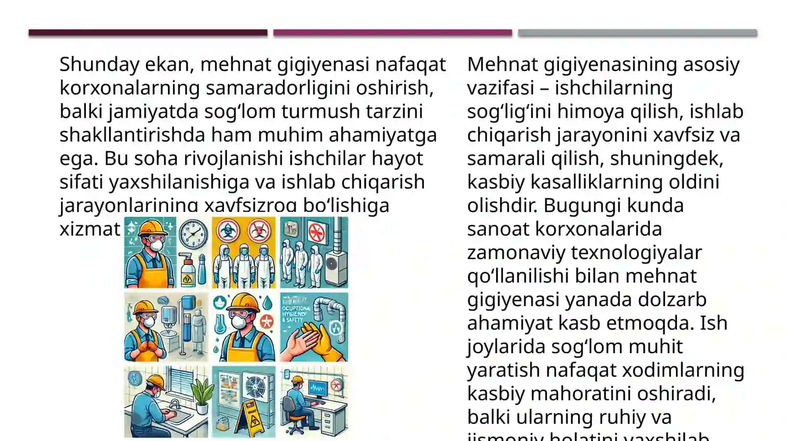 Mehnat gigiyenasi haqida 4
