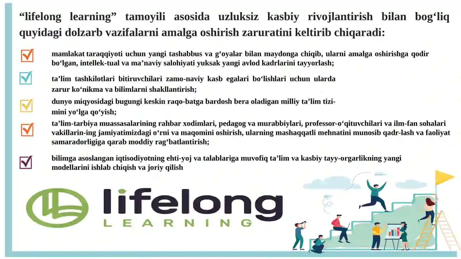 “O‘Z - O‘ZINI RIVOJLANTIRISH, O‘Z USTIDA ISHLASH KOMPETENTLIGI” 4
