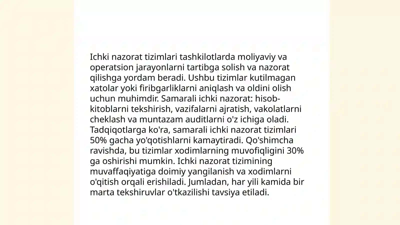 Bank auditiga umumiy tavsif 4