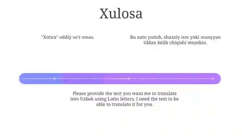 Xotira 4