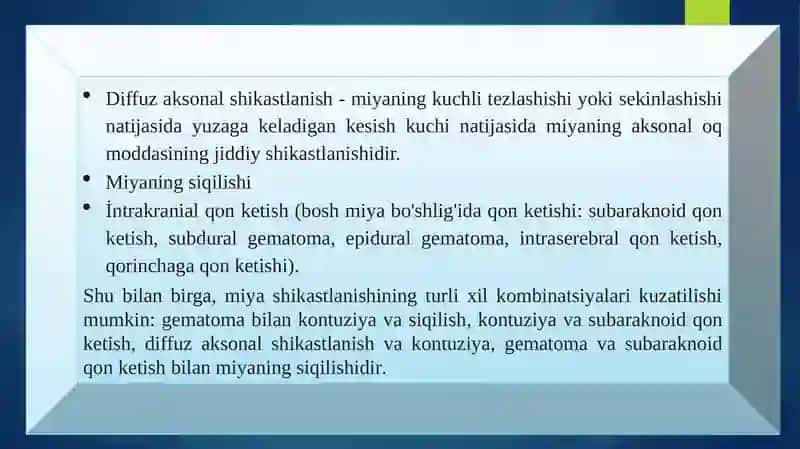 BOSH MIYA JAROHATLINING KELIP CHIQISHI SABABLI VA ASORATI 4