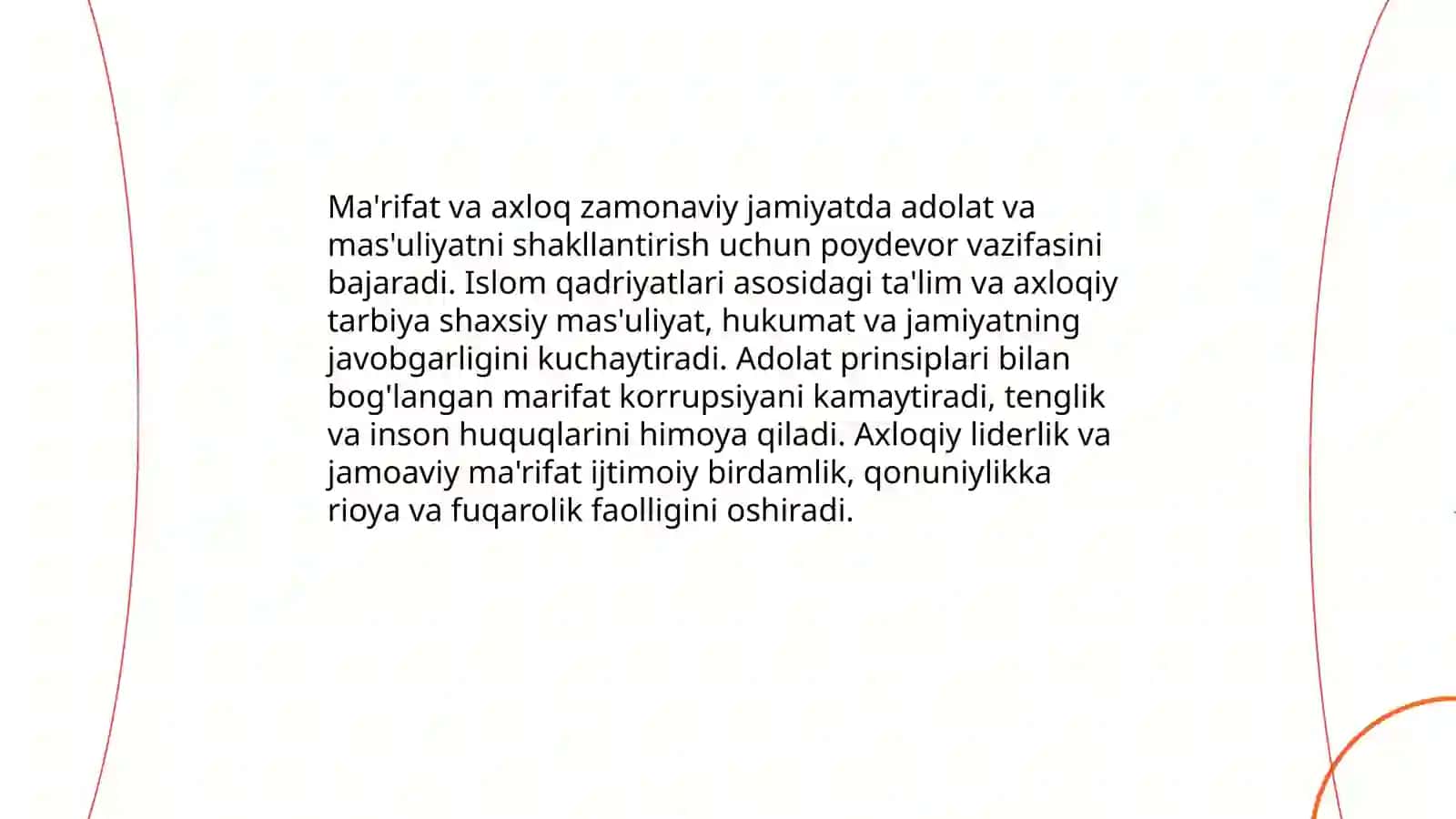 ISLOM QADRIYATLARI VA MA’RIFATINING HOZIRGI DAVRDAGI AHAMIYATI 4